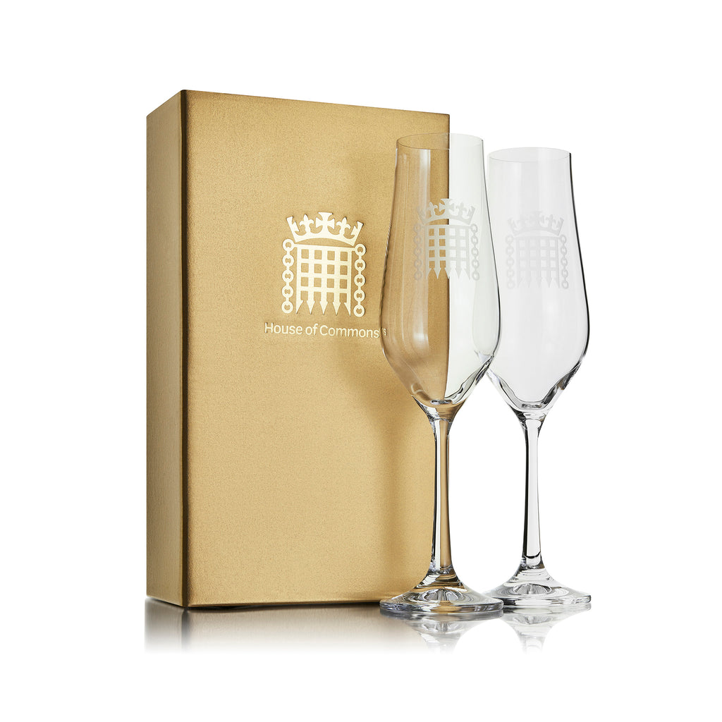 Square champagne flutes best sale uk