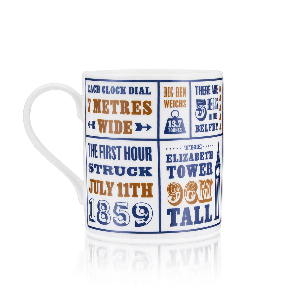 Big Ben Bone China Facts Mug Houses Of Parliament Shop