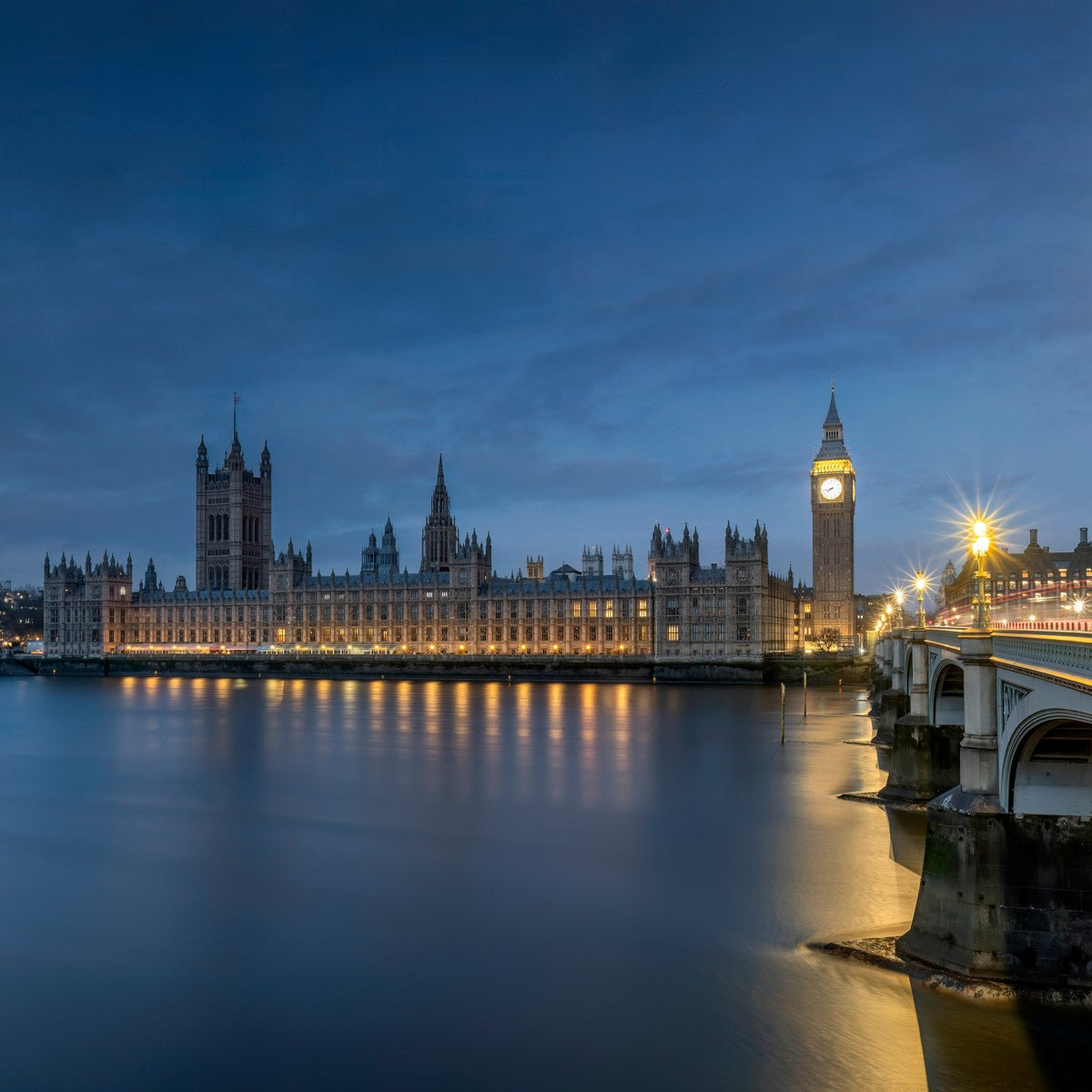 The Palace of Westminster at Night