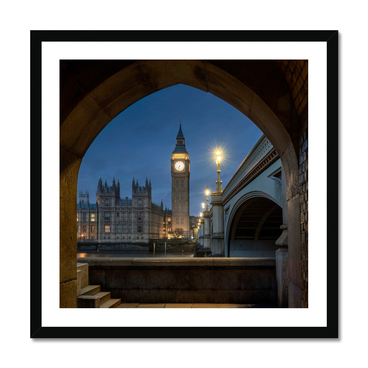 The Elizabeth Tower Framed Print featured image