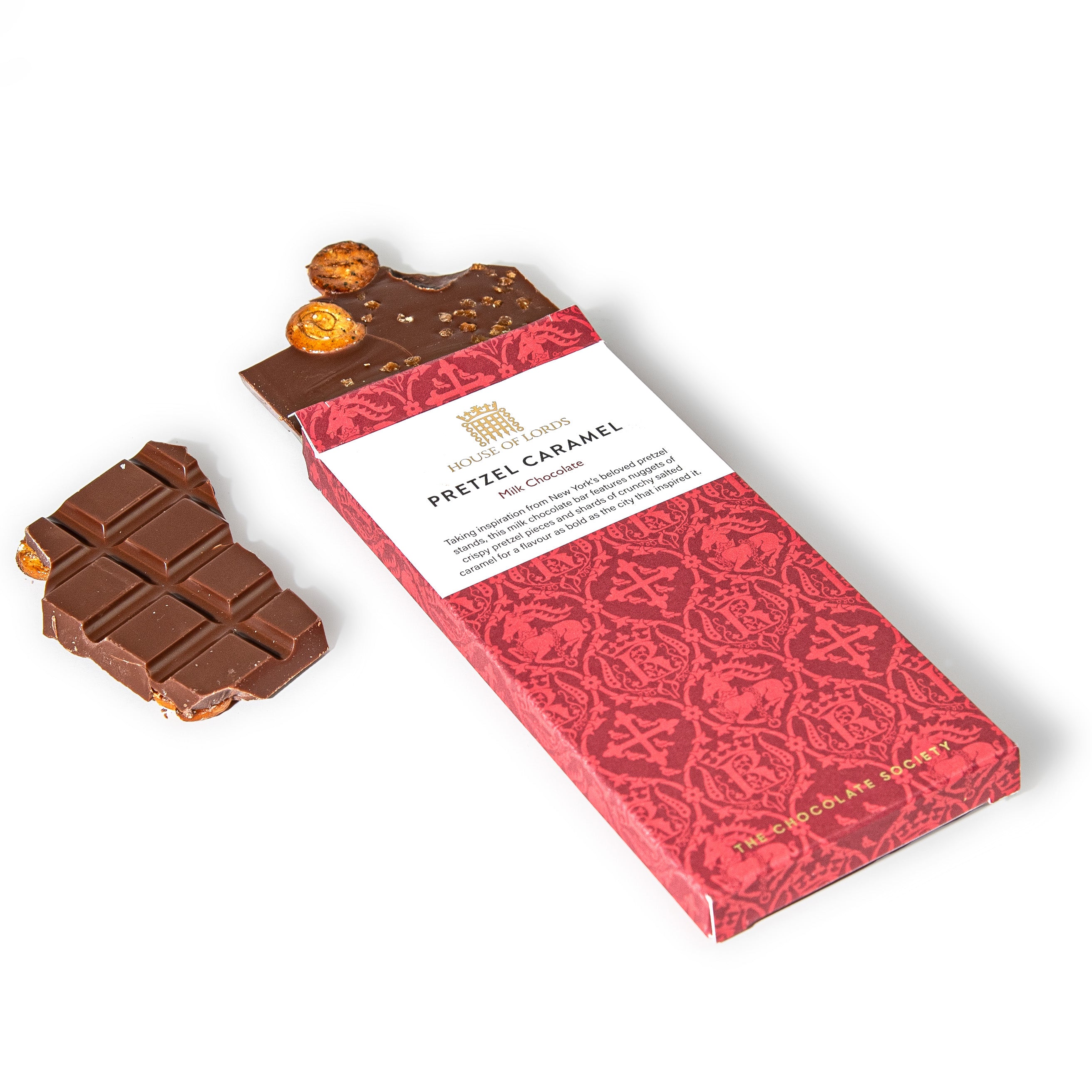 House of Lords Pretzel Chocolate Bar