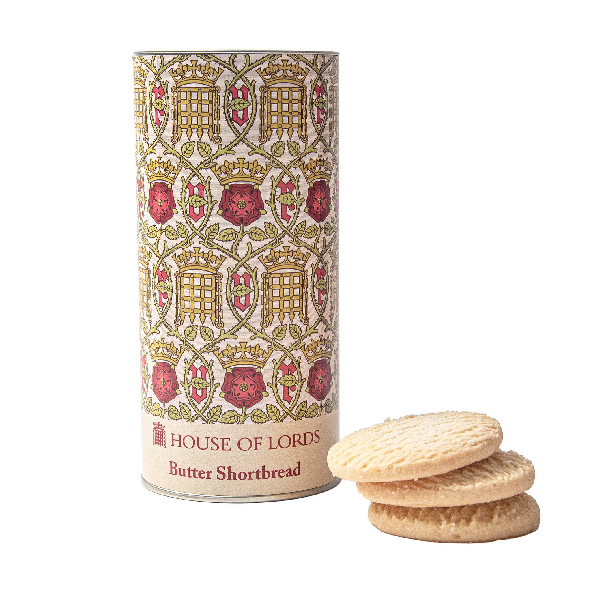 House of Lords Tudor Rose Shortbread Biscuits