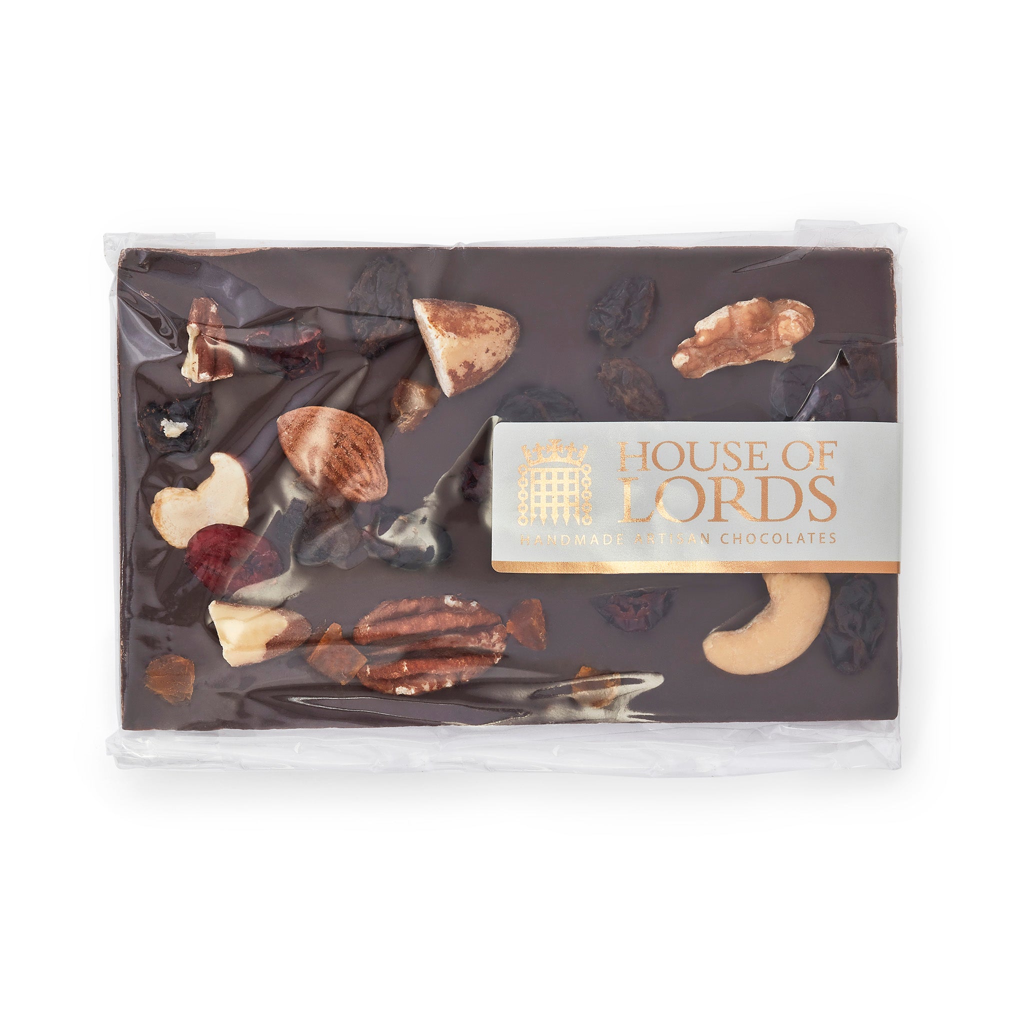 House of Lords Dark Chocolate Fruit and Nut Bar