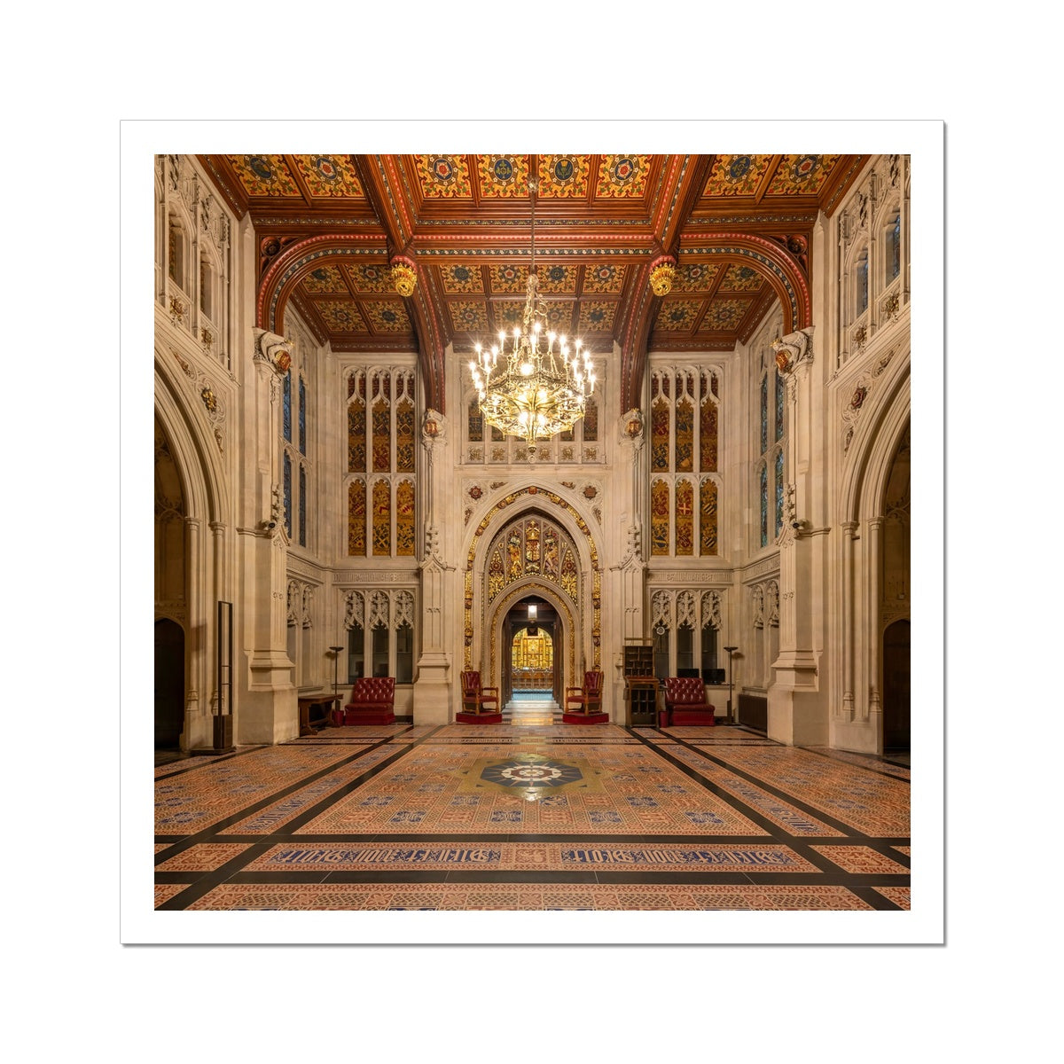 Peers' Lobby Fine Art Print