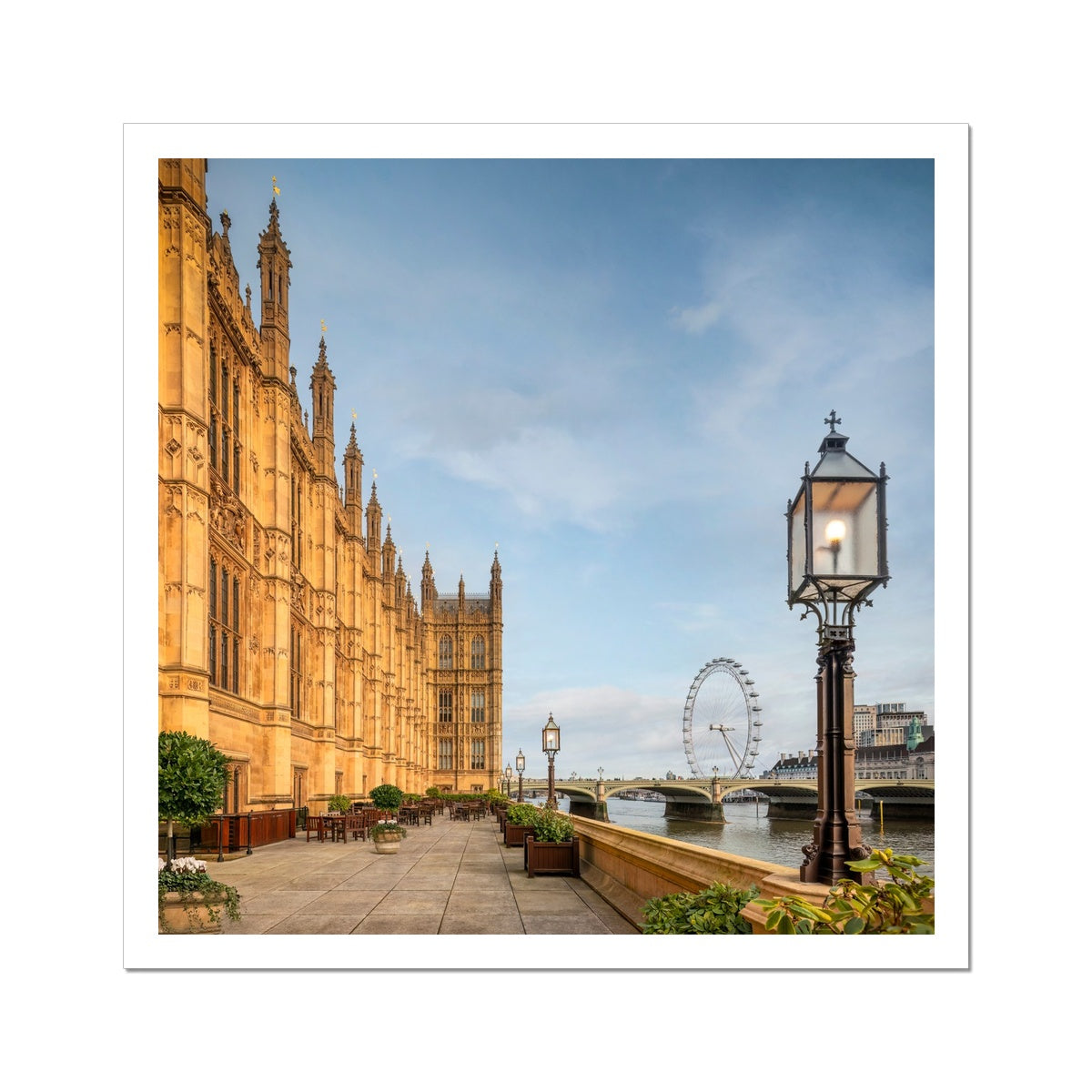 The Commons Terrace Fine Art Print