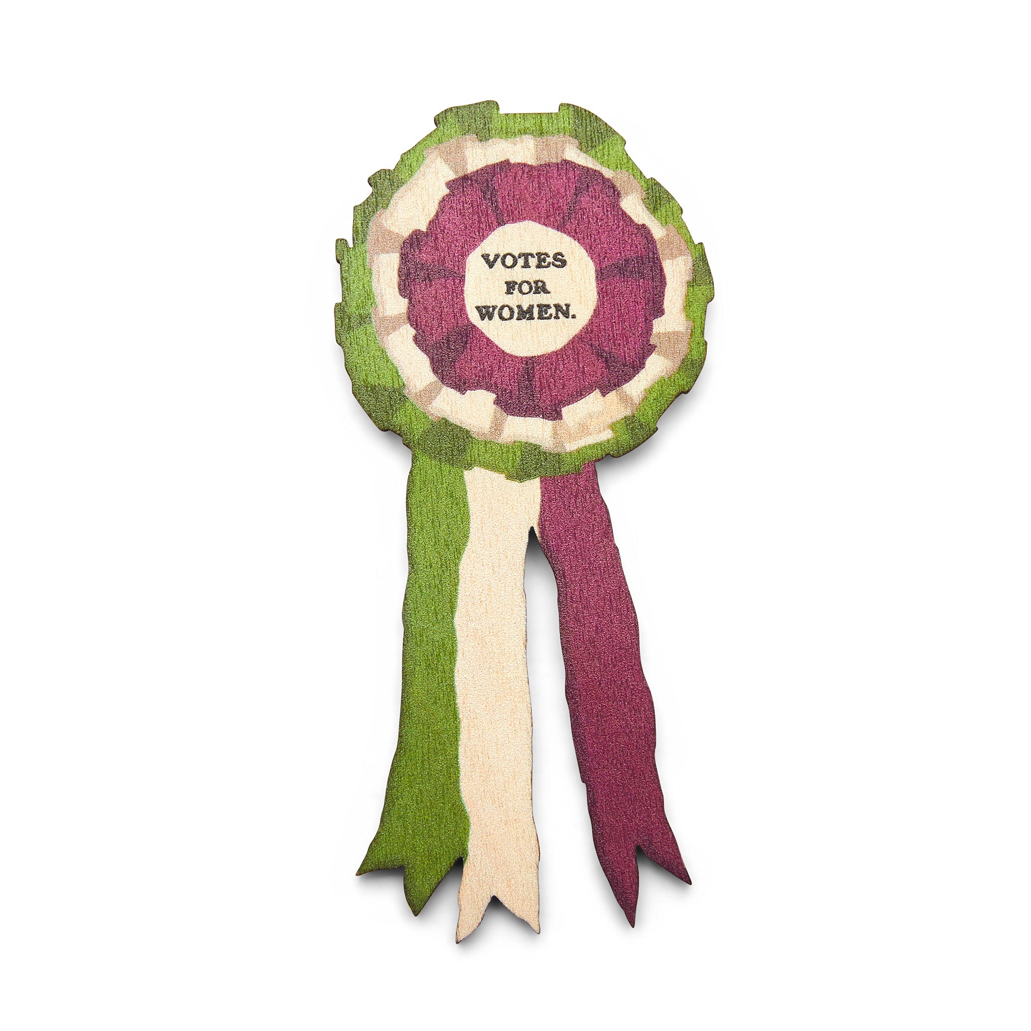 Votes for Women Rosette Magnet