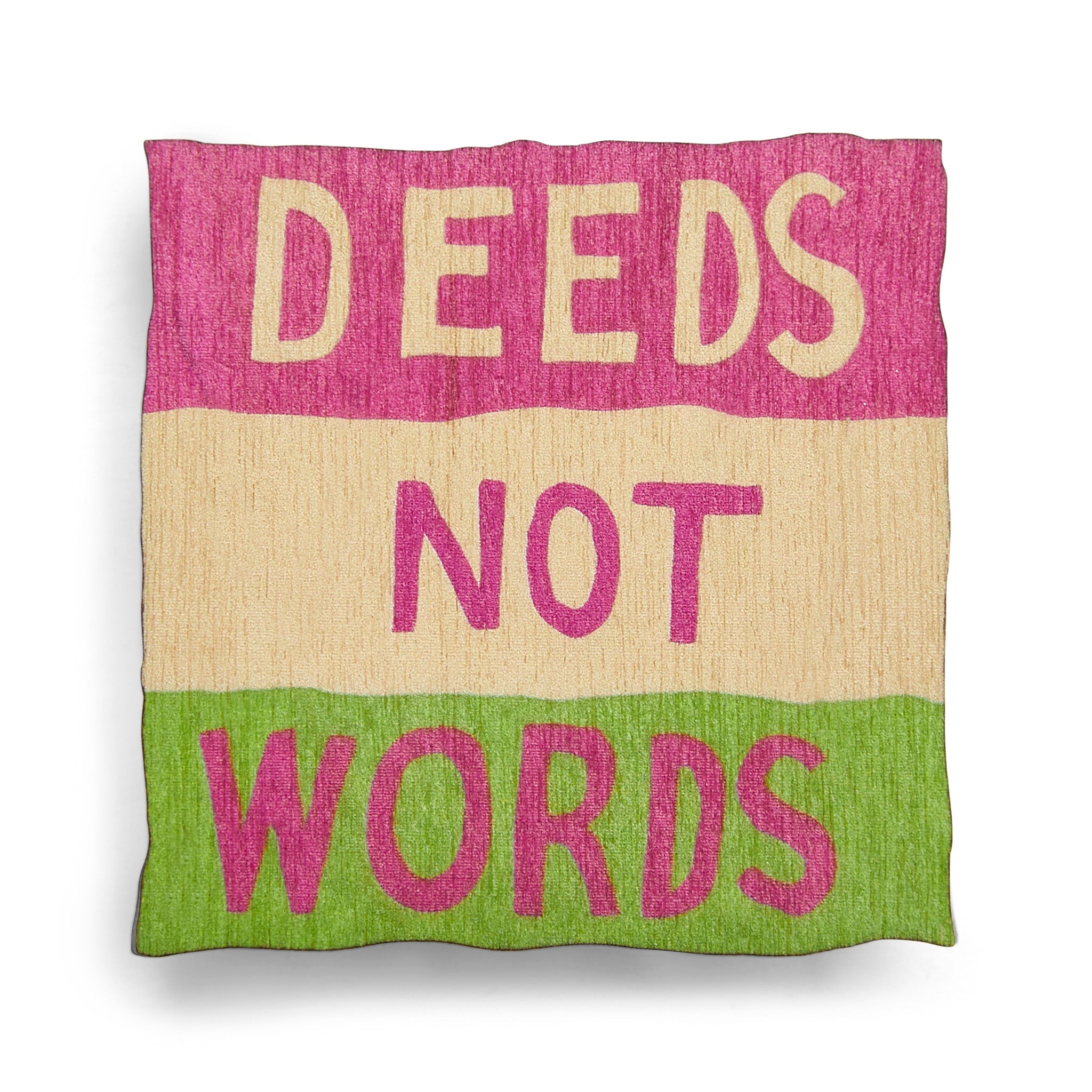 Deeds Not Words Pin Badge featured image