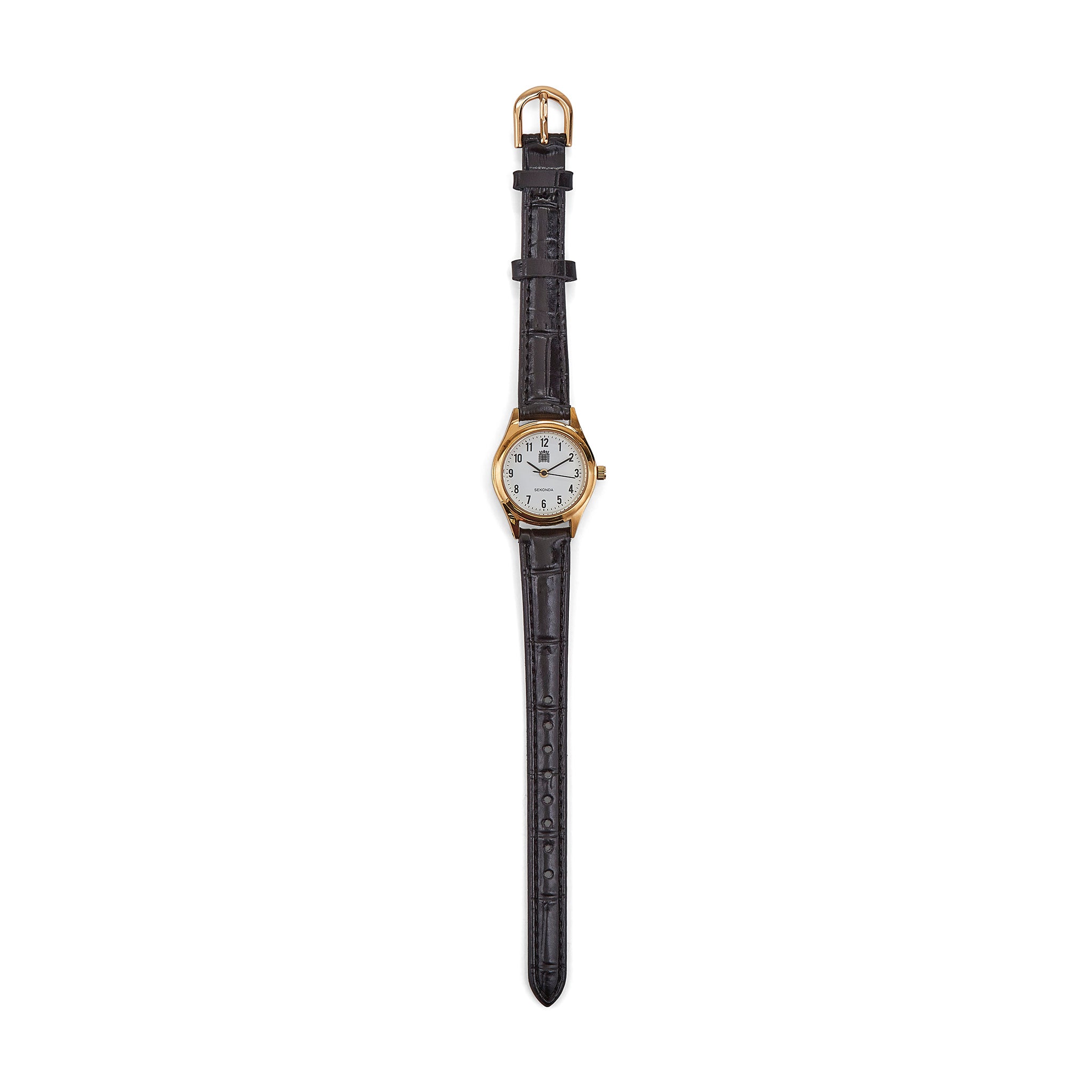 Women's Gold-Plated Portcullis Watch