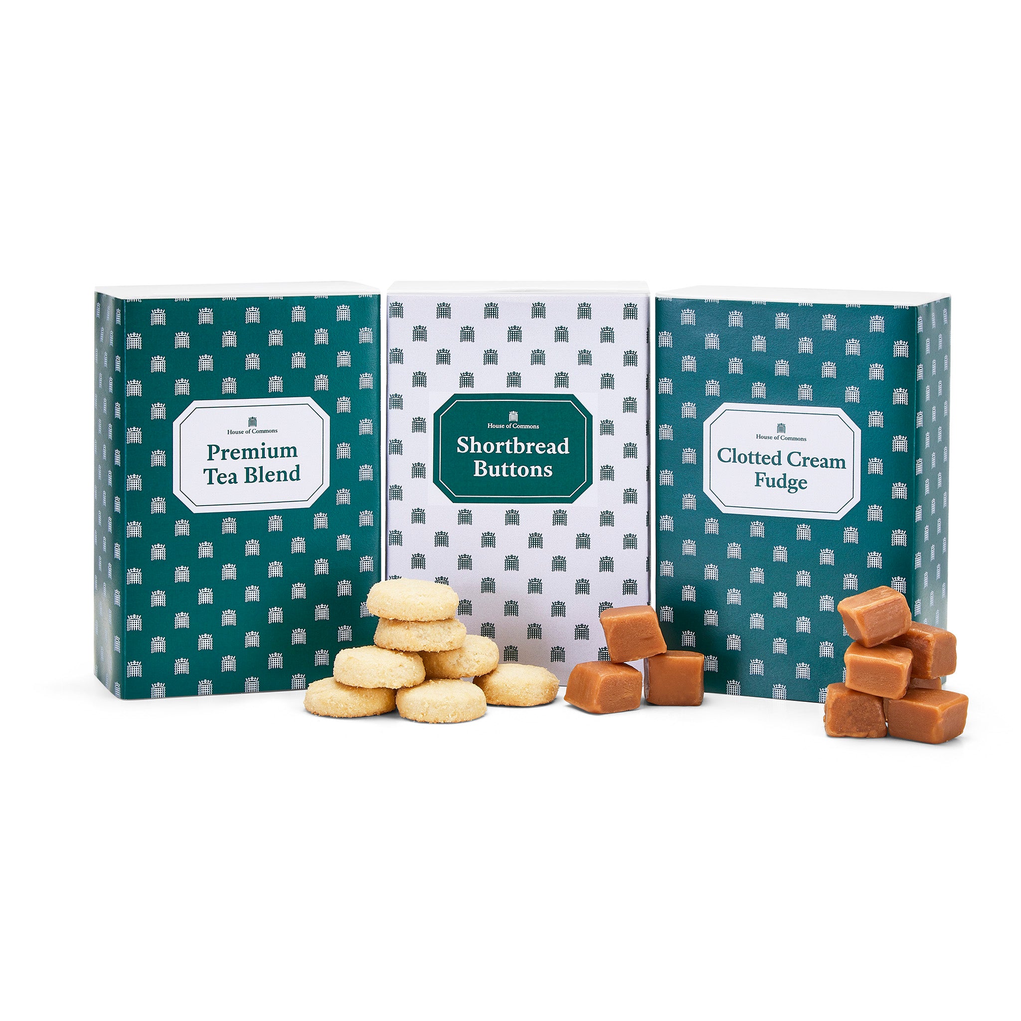 House of Commons Tea Biscuit and Fudge Gift Pack