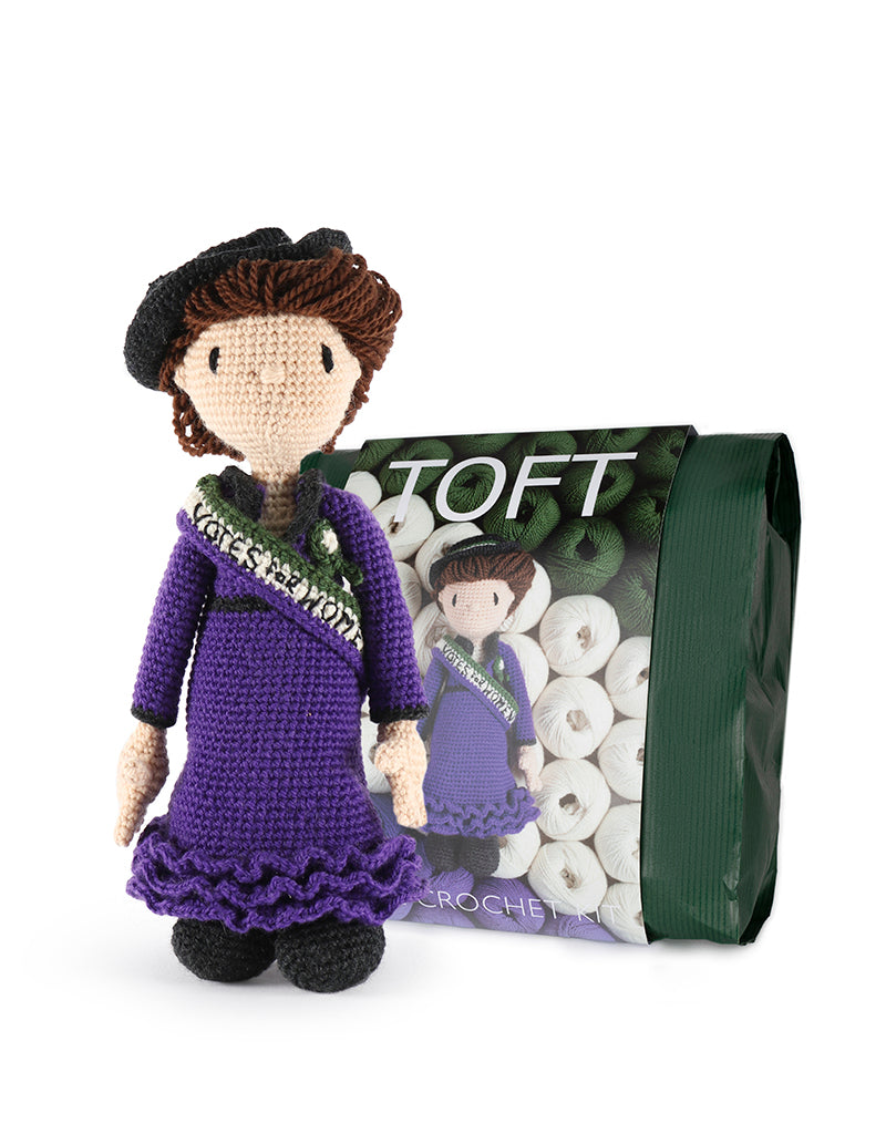 Emmeline Pankhurst Crochet Kit featured image