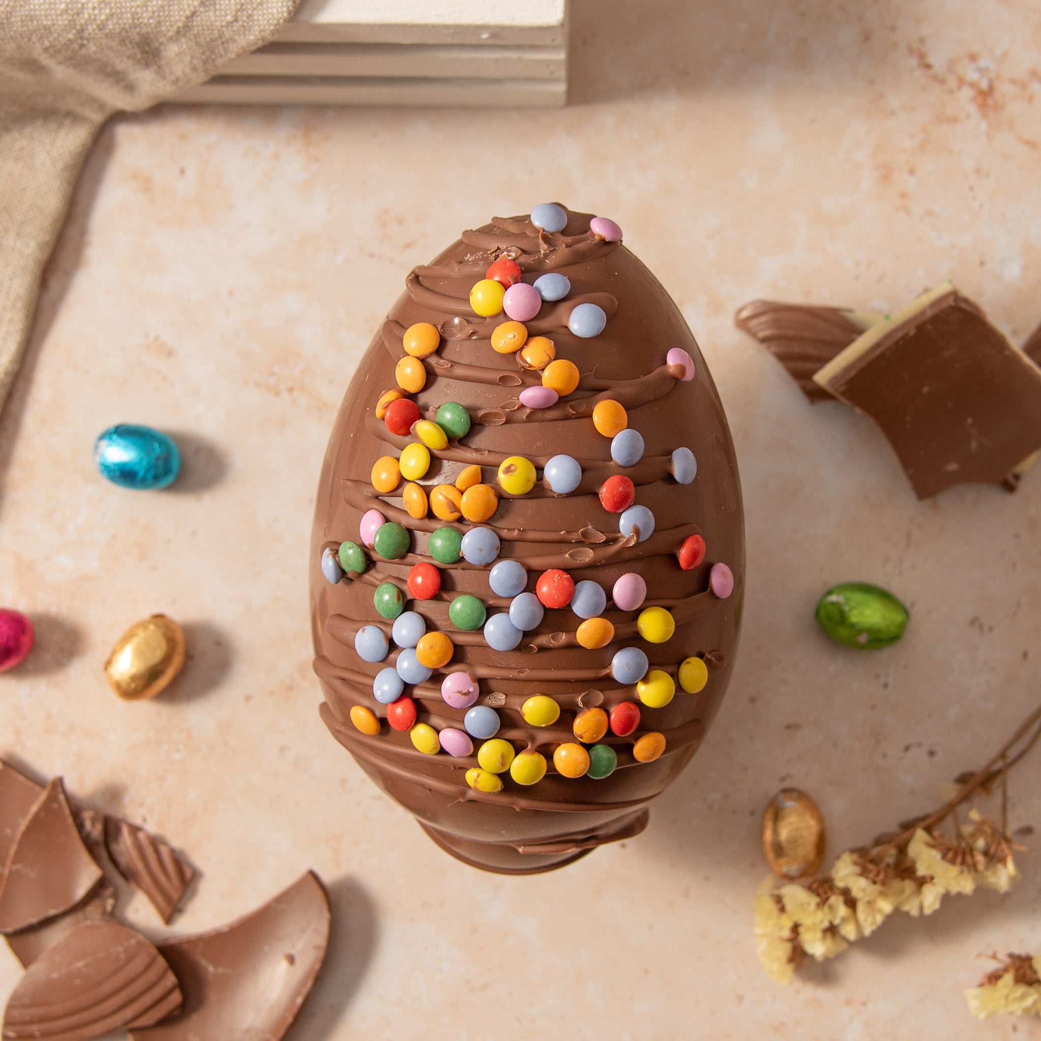 Candy Bean Chocolate Easter Egg