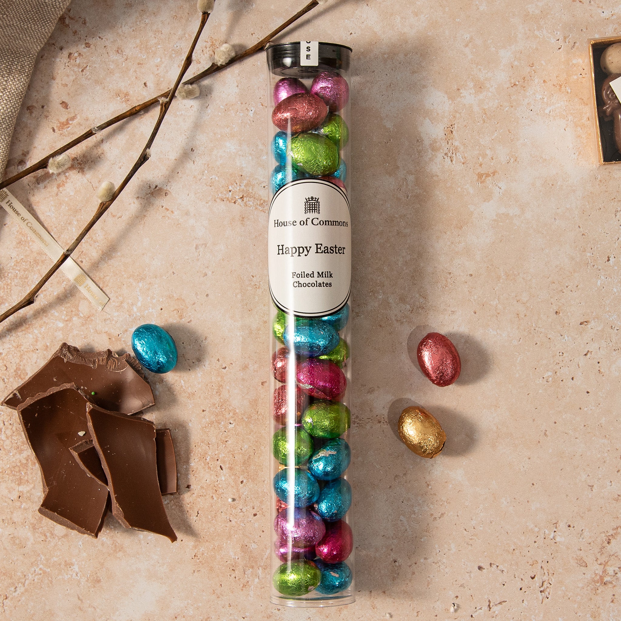 Foiled Easter Egg Tube