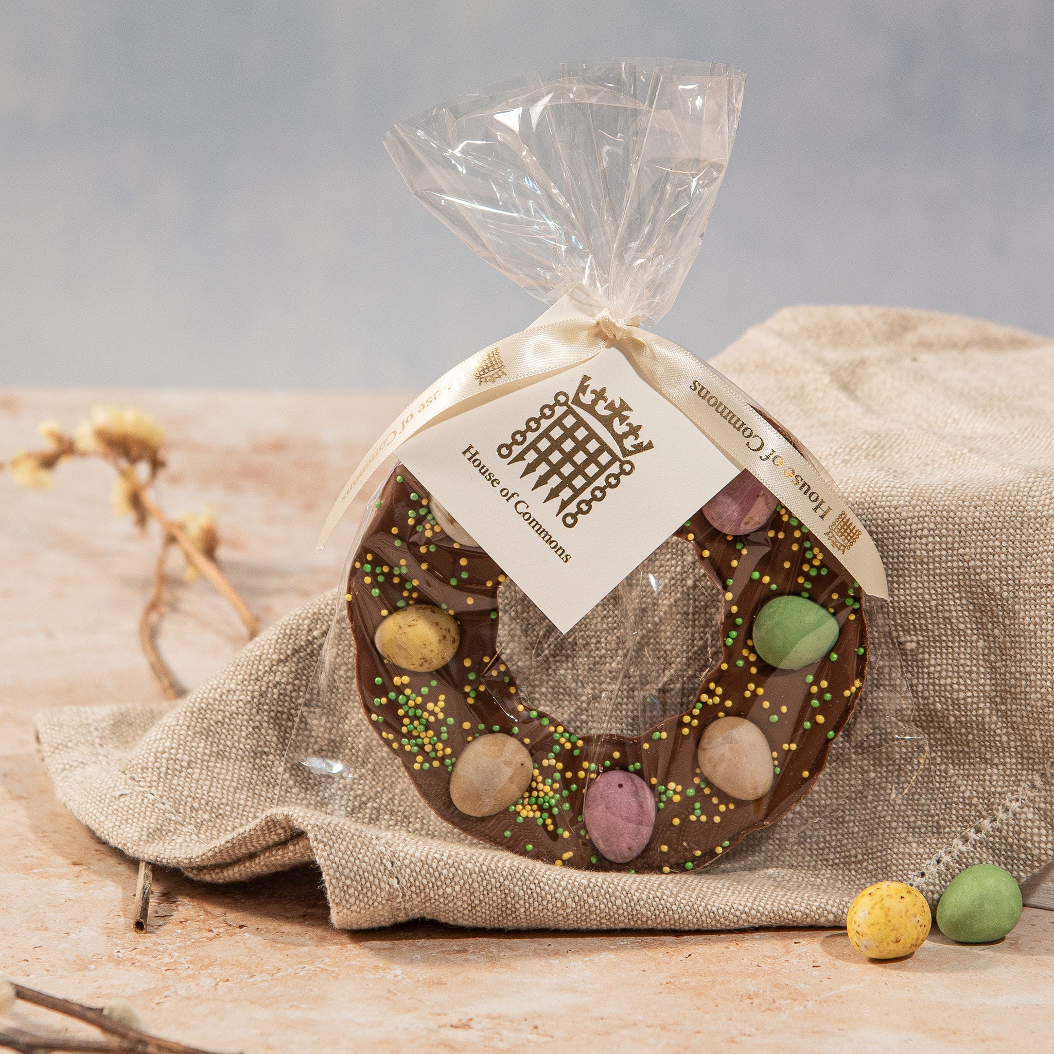 Milk Chocolate and Mini Egg Wreath featured image