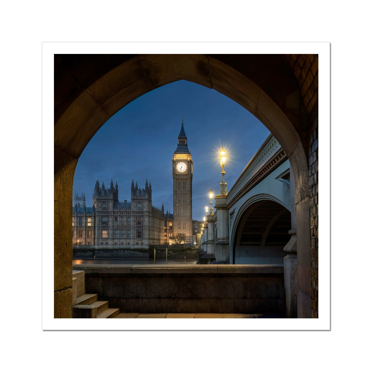 The Elizabeth Tower Fine Art Print featured image