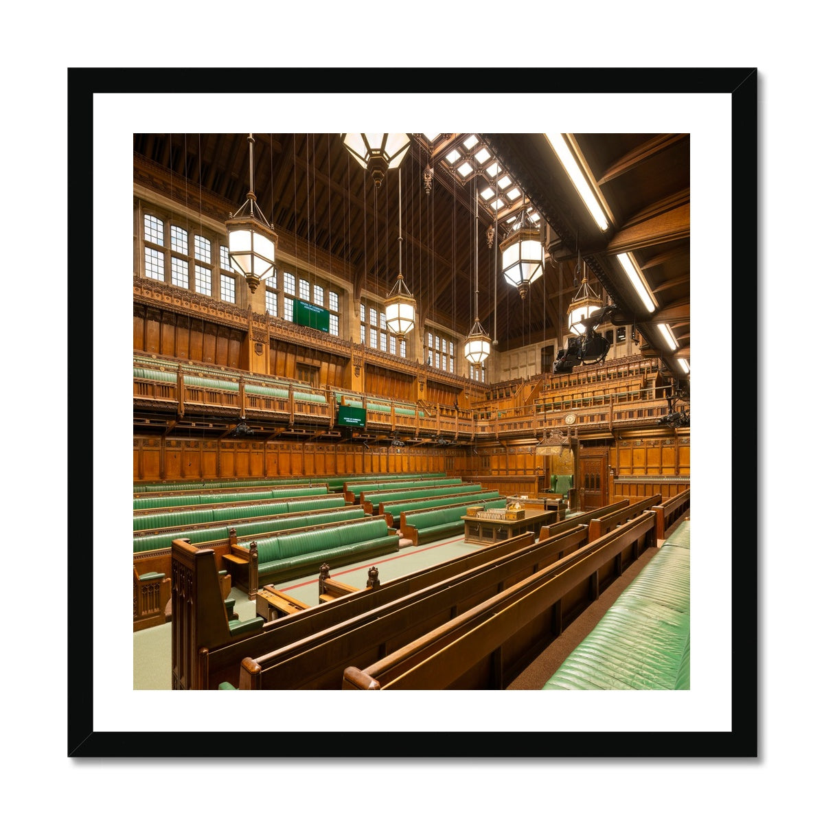 The Commons Chamber Framed Print