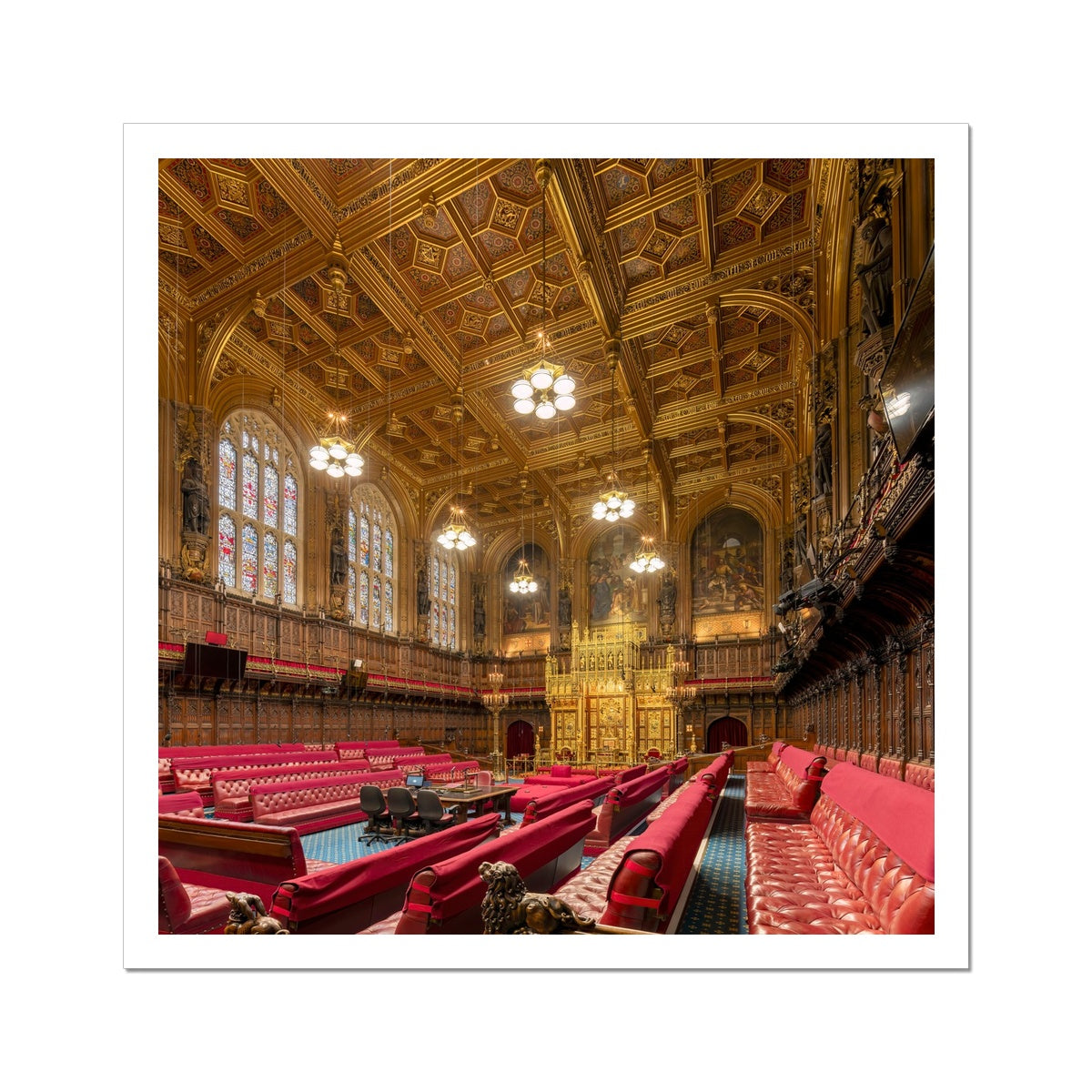 The Lords Chamber Fine Art Print