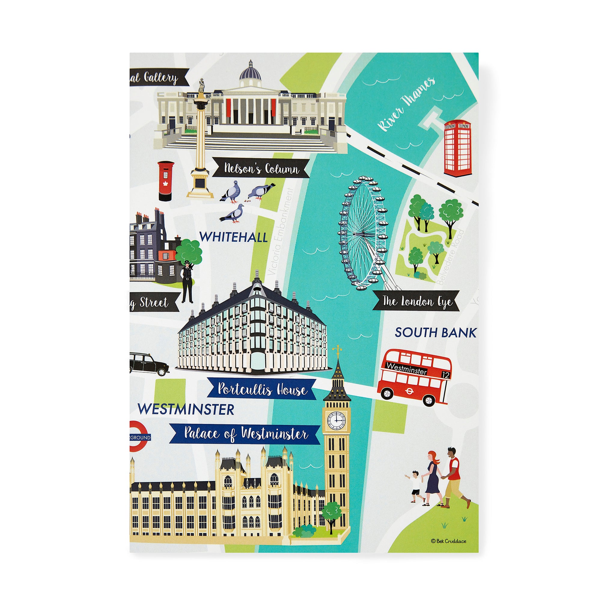 London Map A5 Notebook featured image