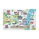 London Map Tea Towel image 1