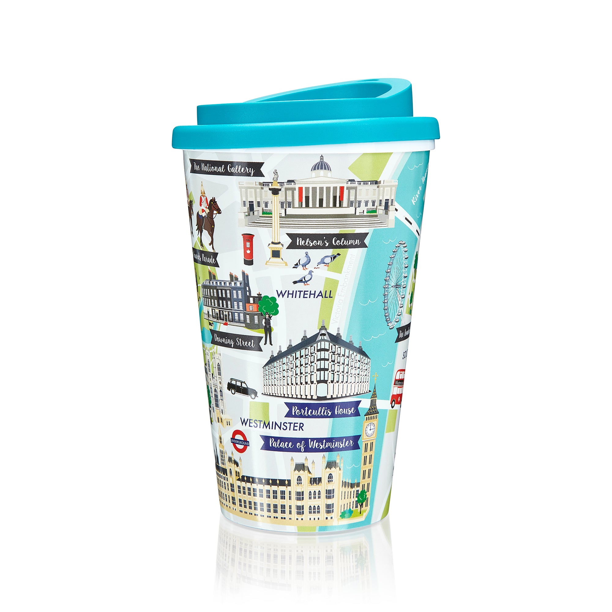 London Map Travel Cup