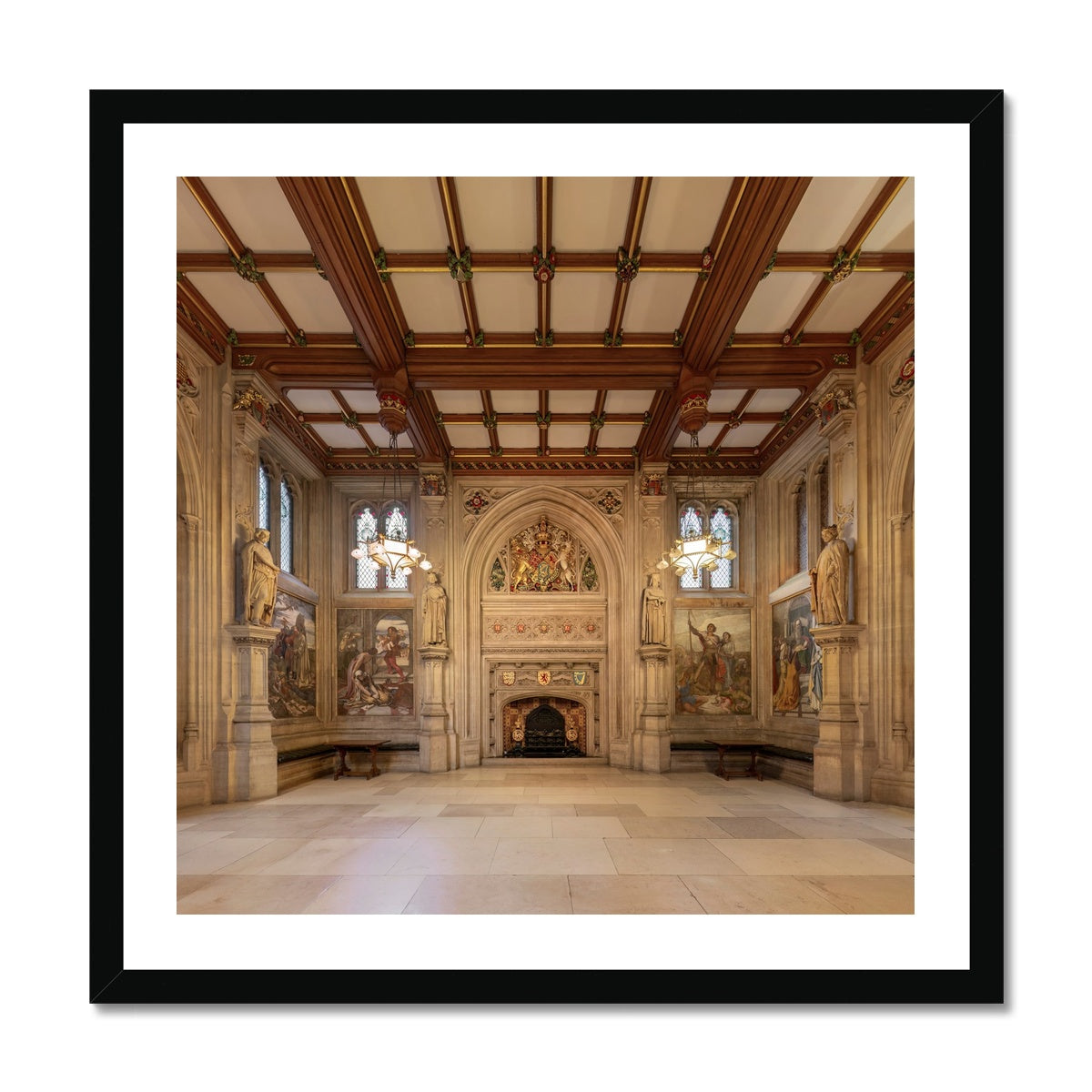 The Upper Waiting Hall Framed Print