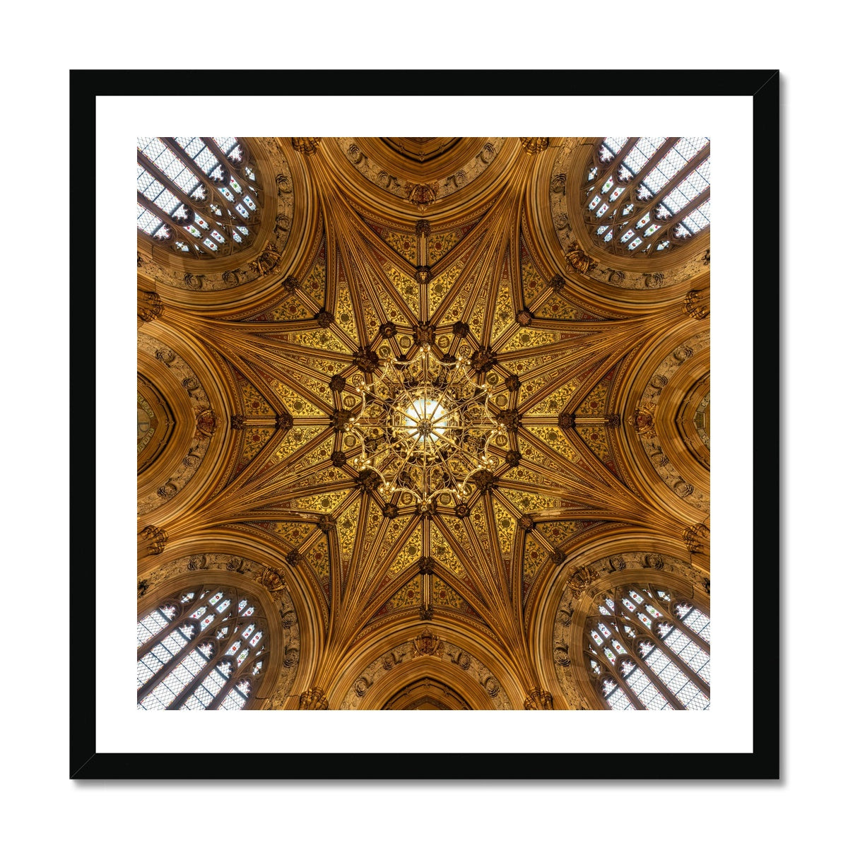 Central Lobby Ceiling Framed Print featured image