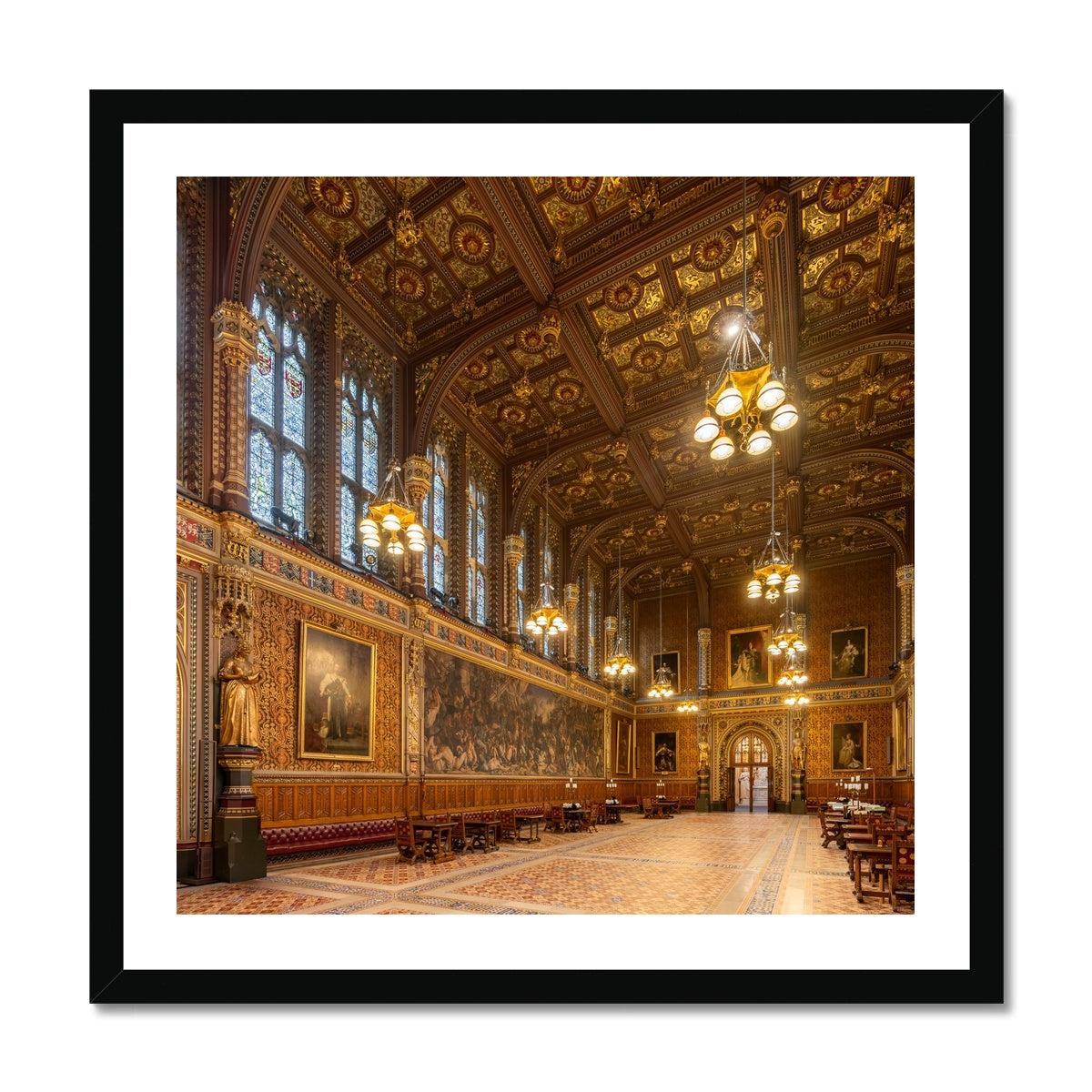 The Royal Gallery Framed Print