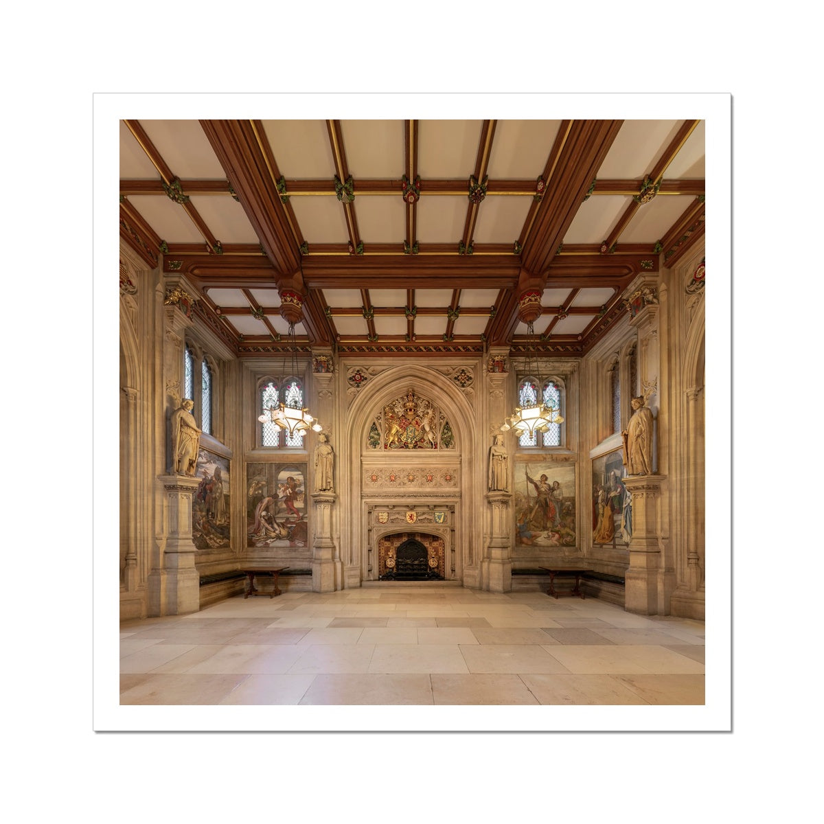 The Upper Waiting Hall Fine Art Print