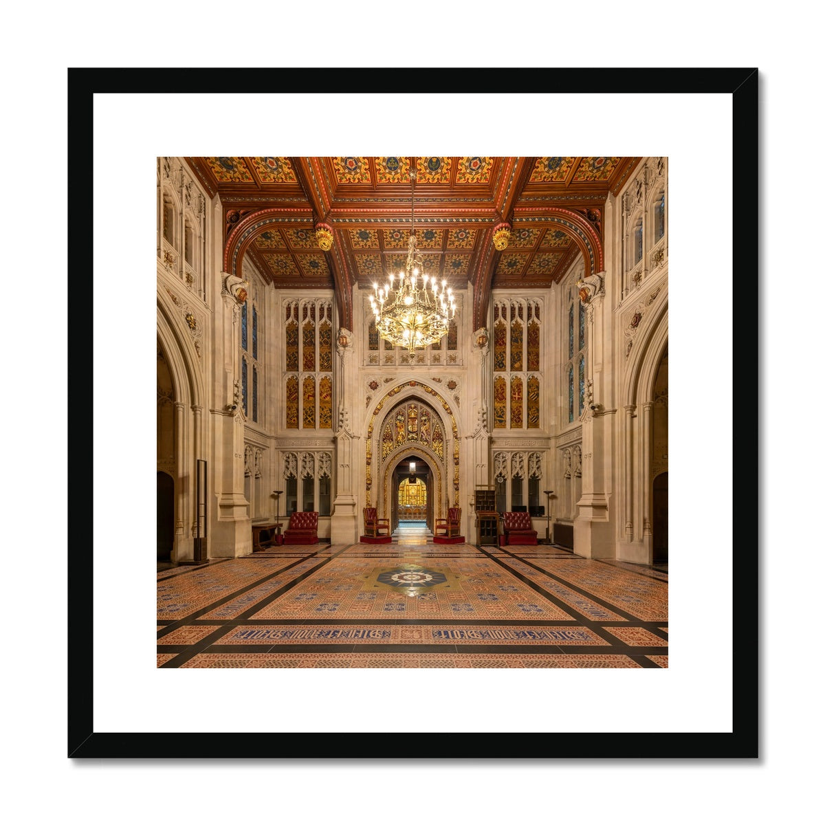 Peers' Lobby Framed & Mounted Print