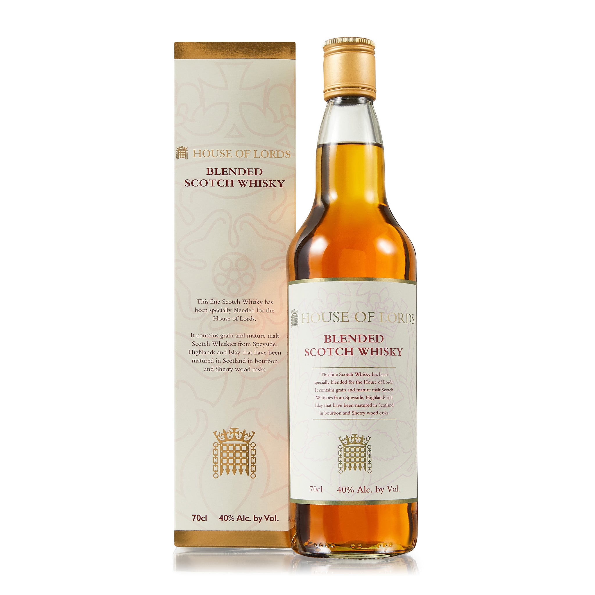 House of Lords Blended Scotch Whisky - 70cl – Houses of Parliament Shop