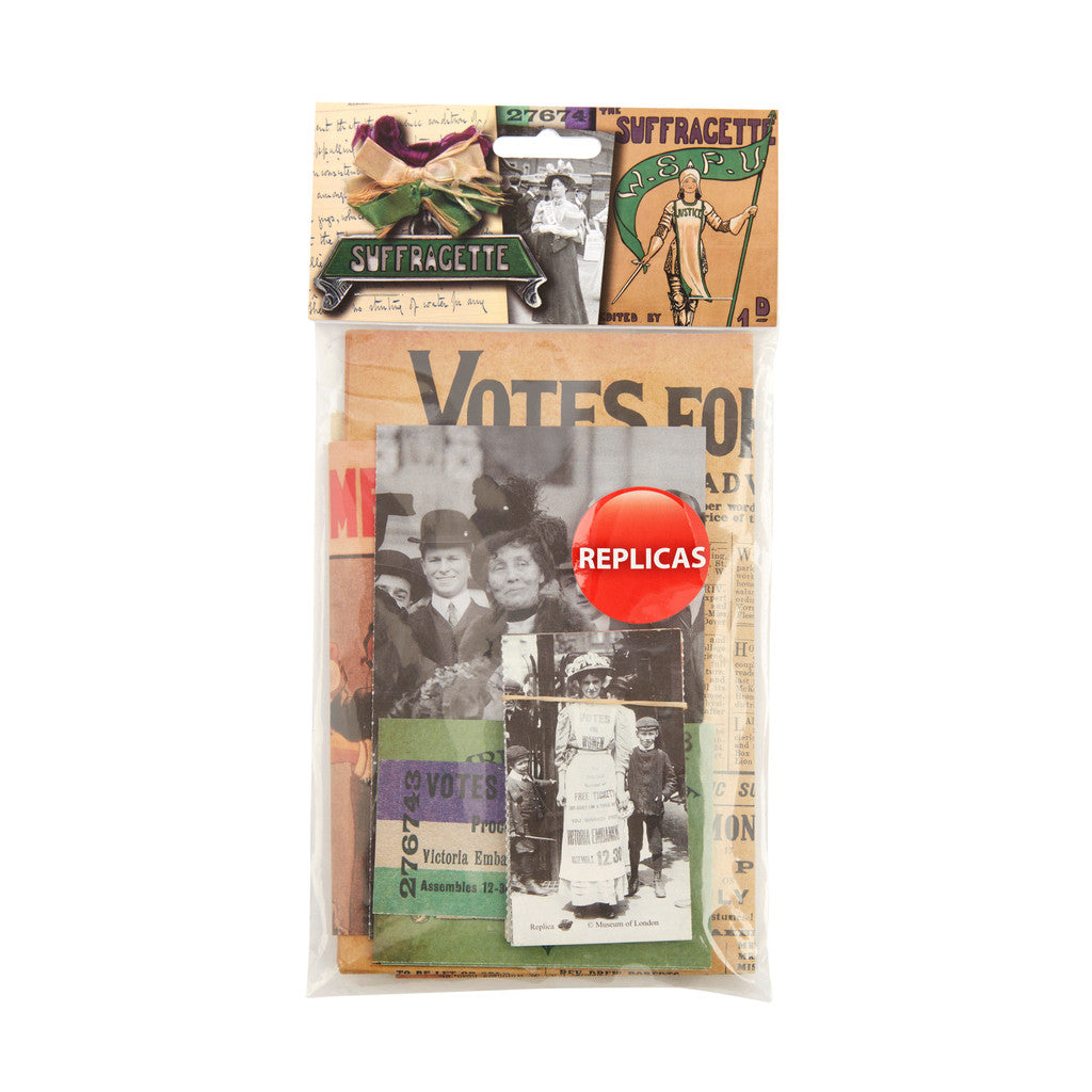 Suffragette Memorabilia pack featured image