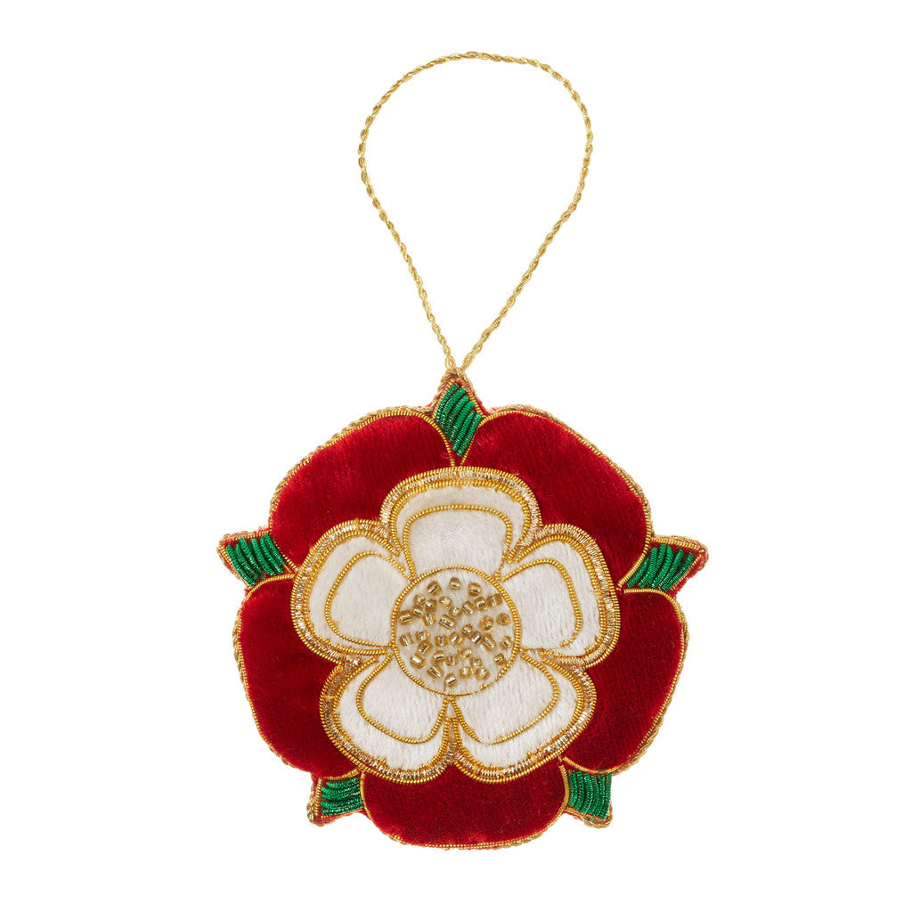 Tudor Rose Tree Ornament