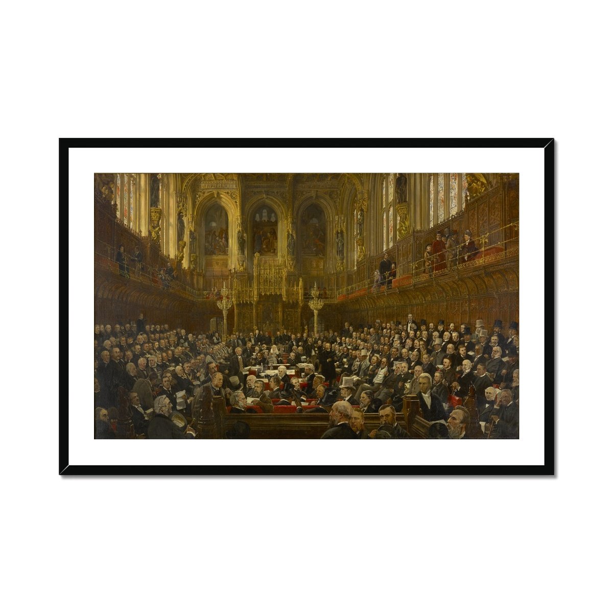 The House of Lords Framed &amp; Mounted Print featured image