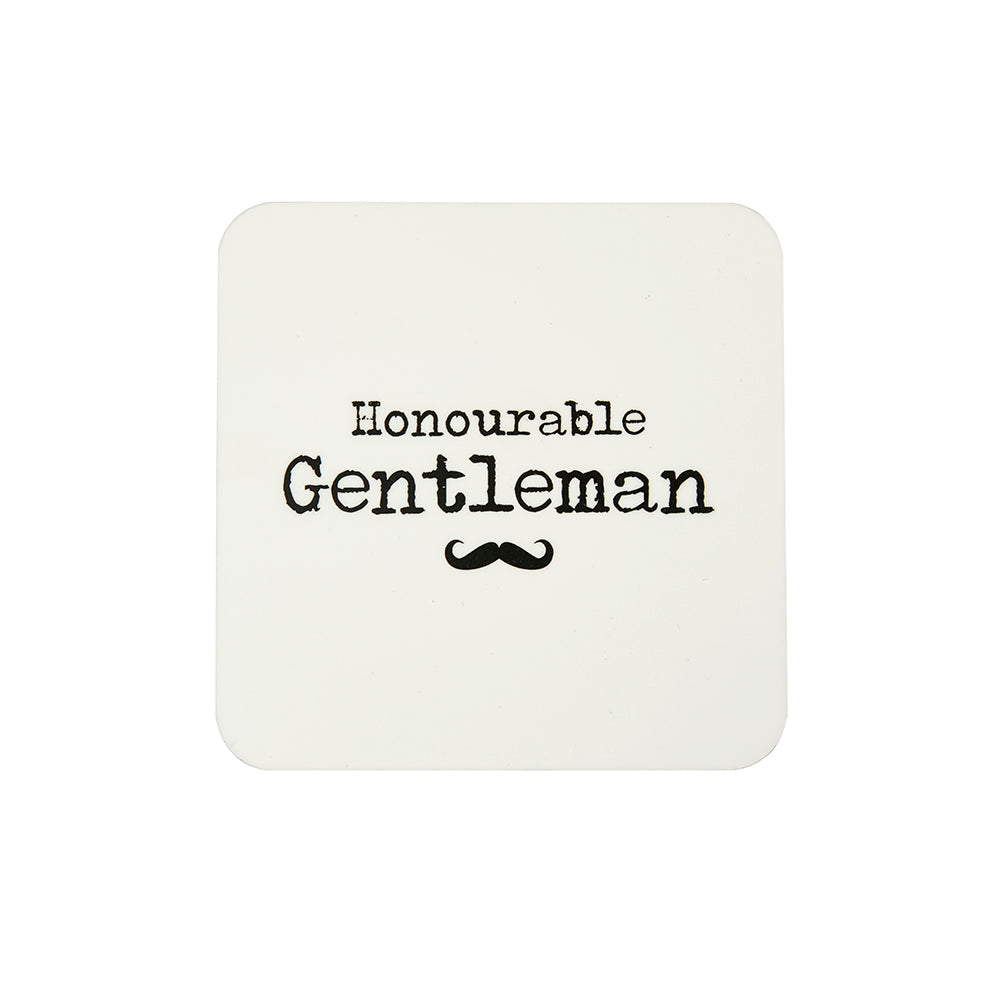 Honourable Gentleman Coaster