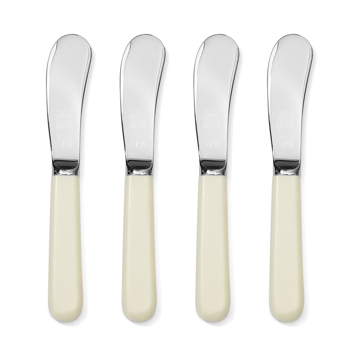 Personalised Sheffield Stainless Steel Mini Butter Knife Set