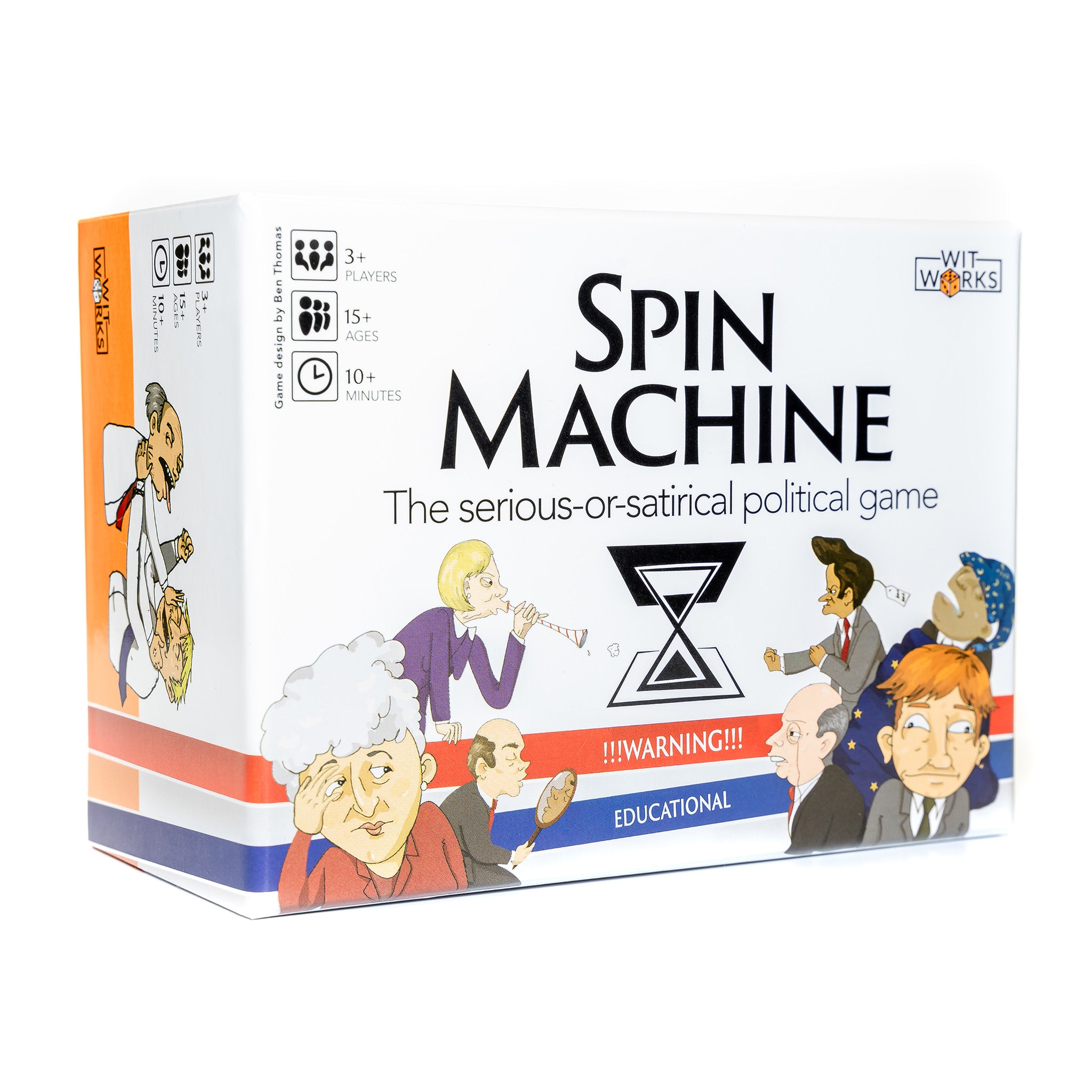 Spin Machine – The Serious-or-Satirical Political Card Game – Houses of  Parliament Shop