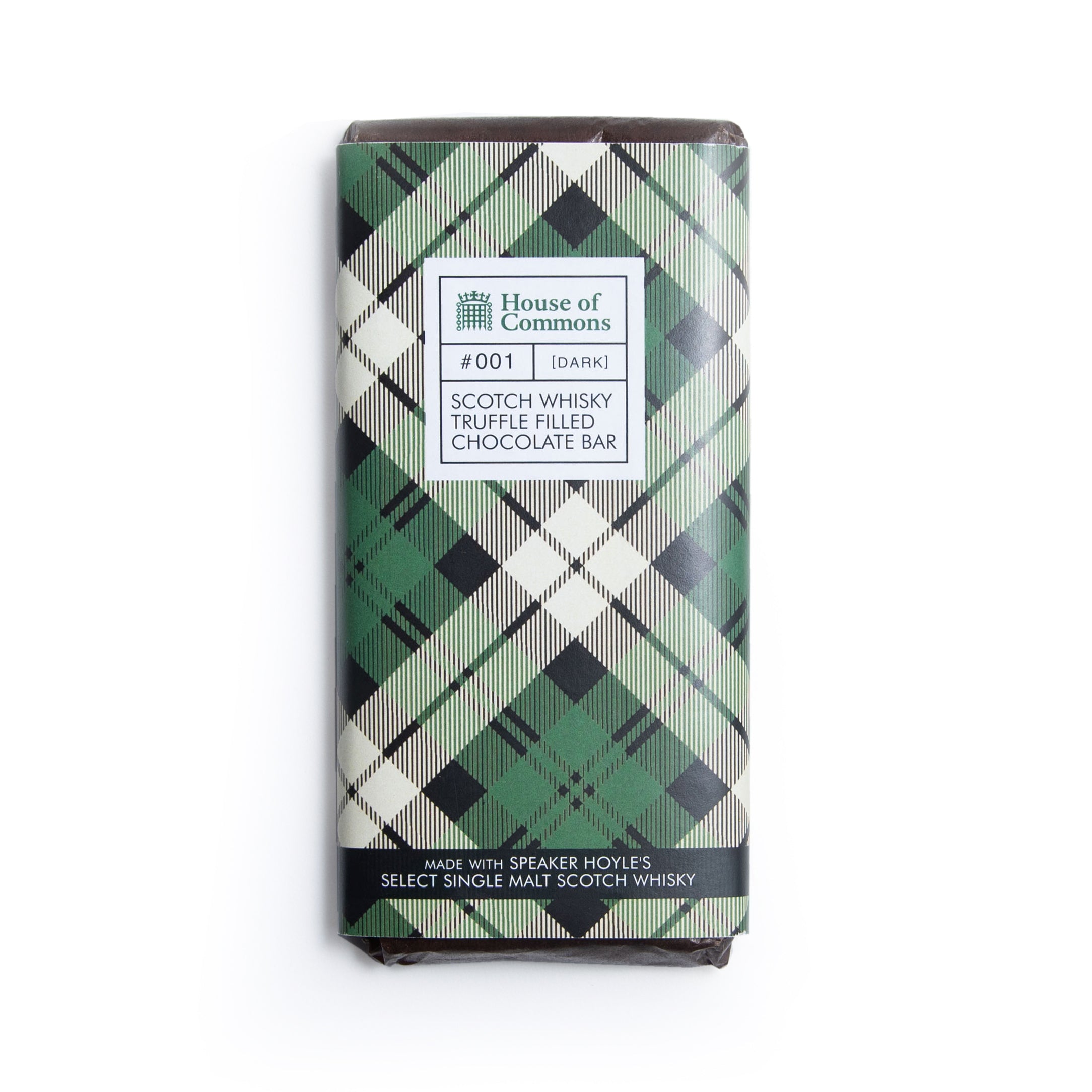 Speaker's Whisky Fairtrade Dark Chocolate Bar