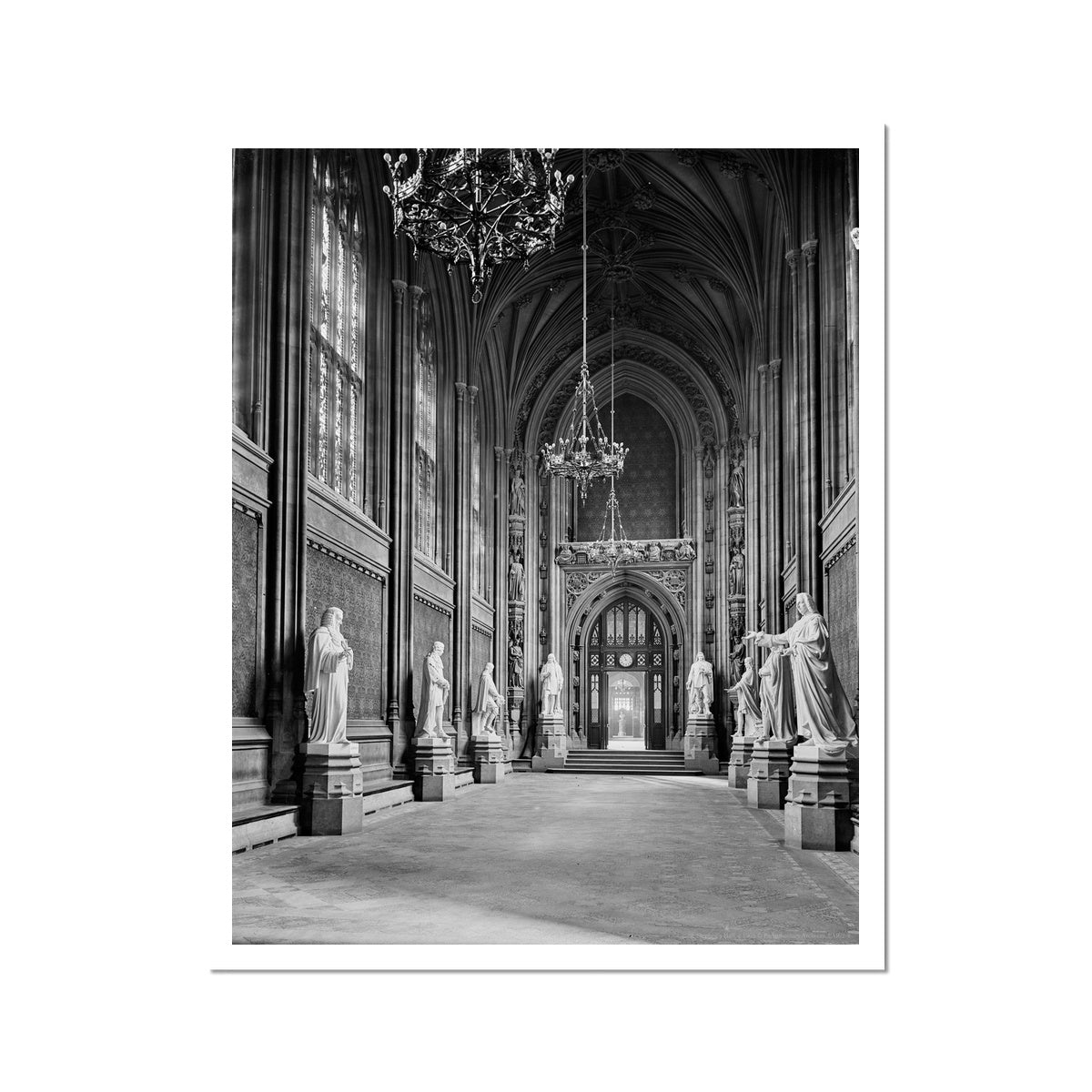 St Stephen's Hall, c.1905 Fine Art Print