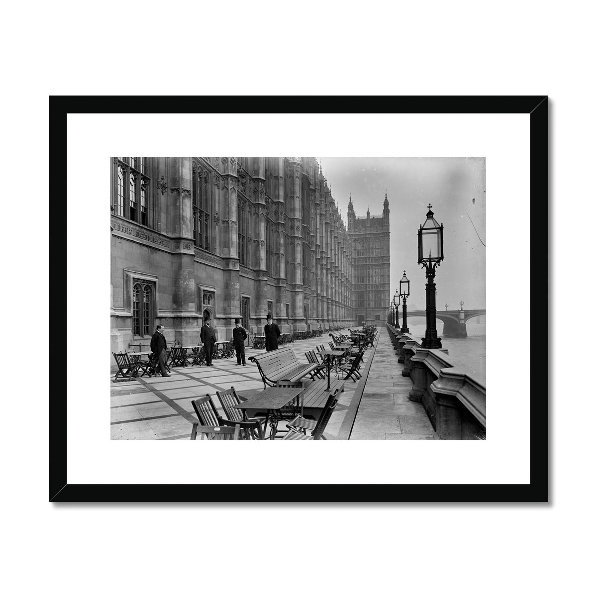 The Terrace, c.1905 Framed &amp; Mounted Print featured image