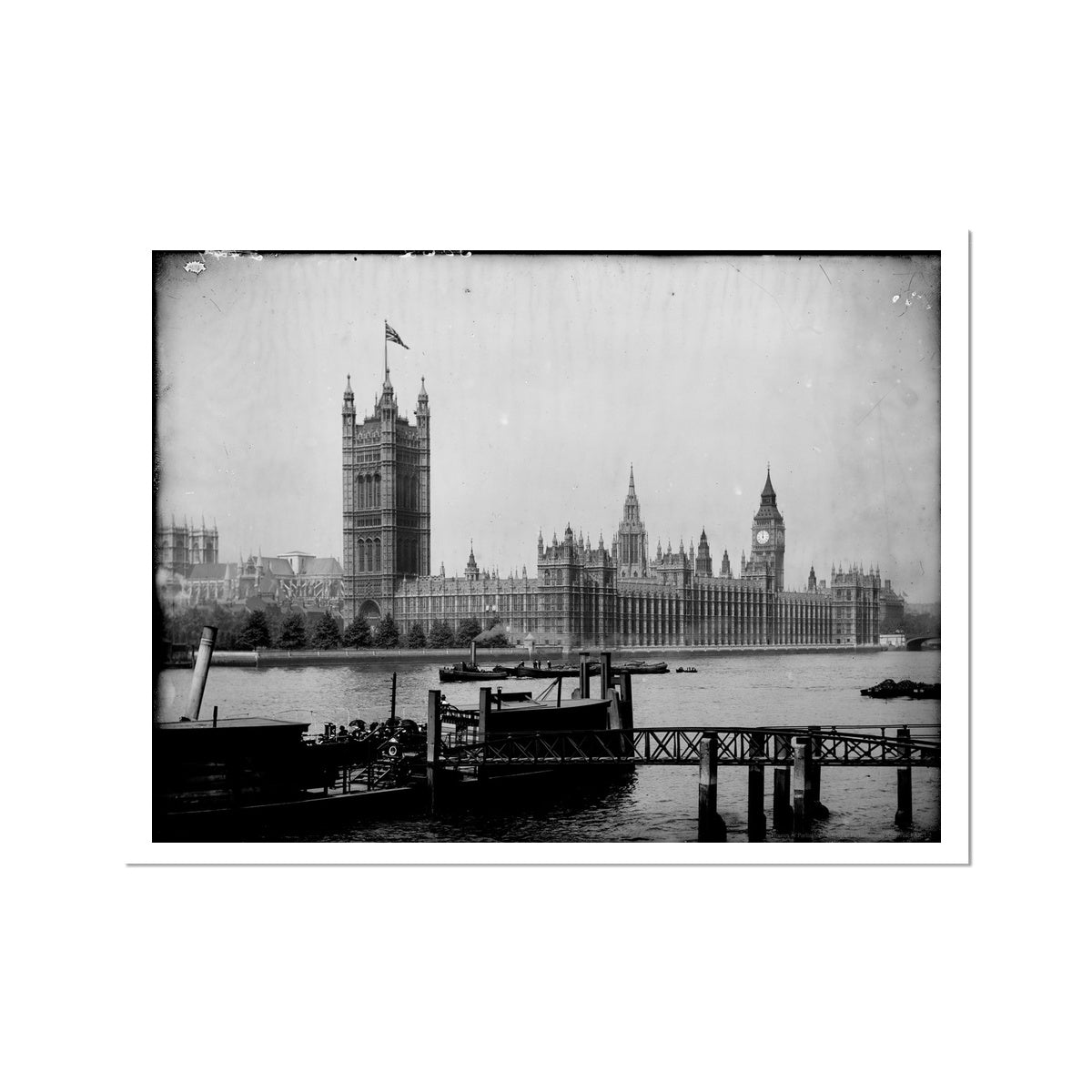 Houses of Parliament, c.1905 Fine Art Print