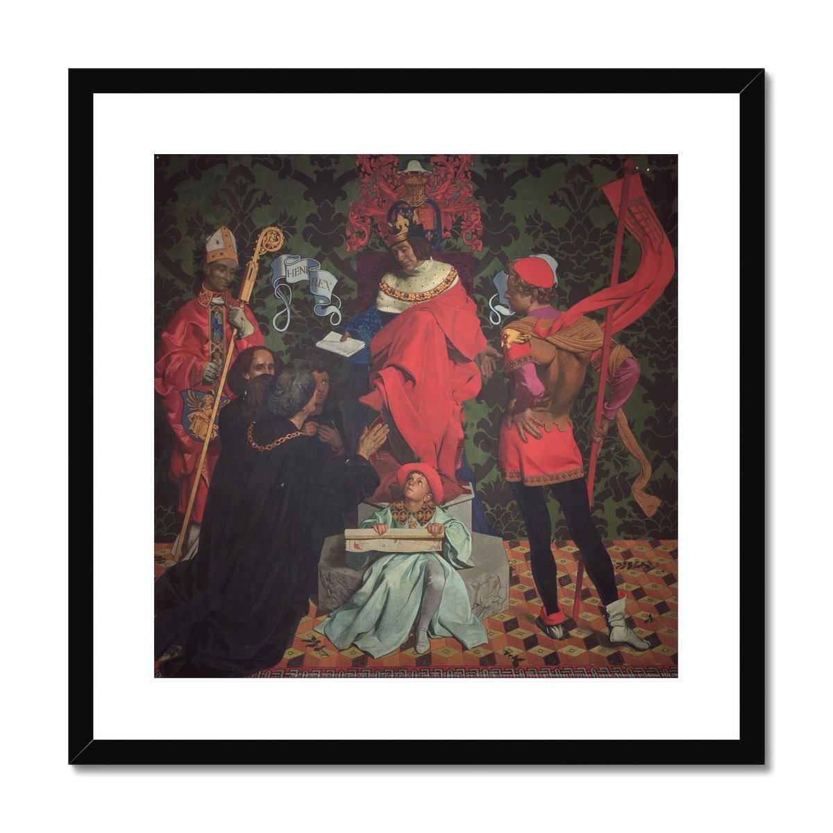 John Cabot and his sons Framed & Mounted Print